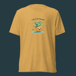 I Wet My Plants - Short Sleeve T-Shirt - Growing Wild Gardening