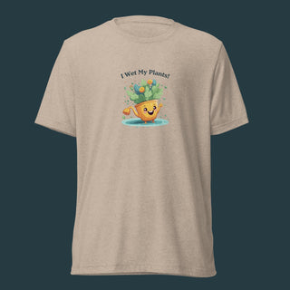 I Wet My Plants - Short Sleeve T-Shirt - Growing Wild Gardening