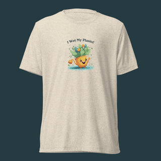 I Wet My Plants - Short Sleeve T-Shirt - Growing Wild Gardening