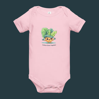 Lettuce Grow Together - Baby Onesie - Growing Wild Gardening