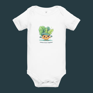 Lettuce Grow Together - Baby Onesie - Growing Wild Gardening