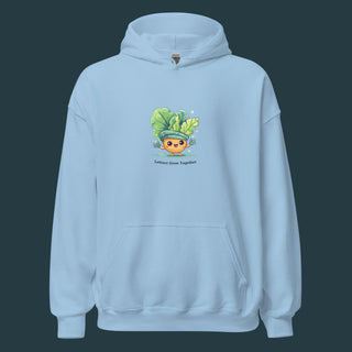 Lettuce Grow Together - Unisex Hoodie - Growing Wild Gardening