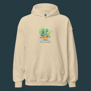 Lettuce Grow Together - Unisex Hoodie - Growing Wild Gardening